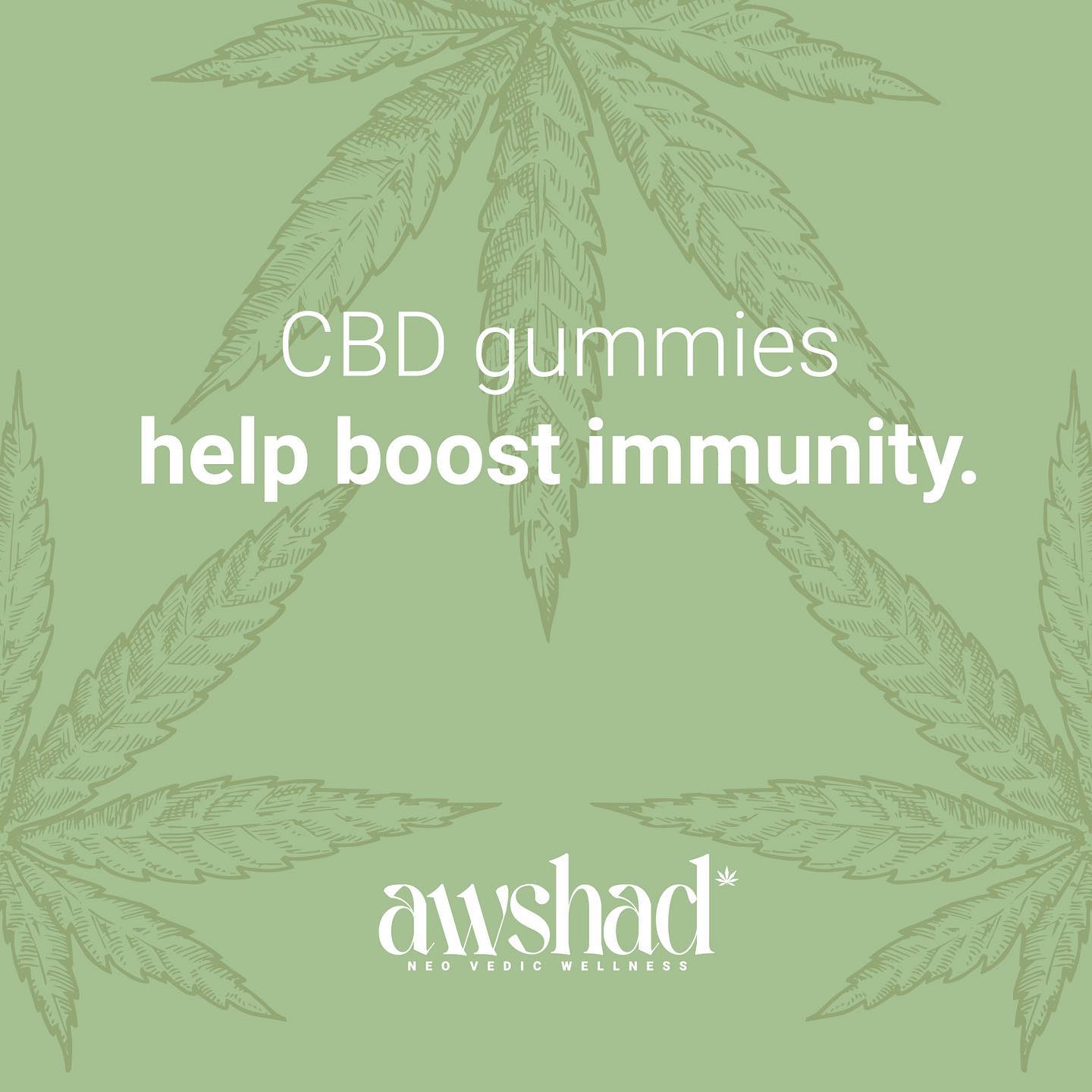 Made from hemp plant, Awshad's CBD gummies can strengthen your immune system in three ways. 

💪🏼They boost natural killer cells.

💪🏼They line the gut to keep it healthy.

💪🏼They maintain a healthy inflammatory response in the respiratory system. 

Get your daily dose of wellness on www.awshad.com

#awshad #allnatural #hempbenefits #gummies  #wellness #sleepaid #cbdgummies #vijayaoil  #hempextract #hempproducts #insomnia #health #healthandwellness #healthy #immunity #heal #natural #naturalremedy #ordernow #care #love  #safe #doctor #ayurveda #healing #newproduct