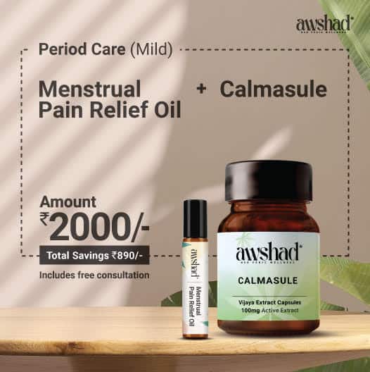 Period Care pack - MILD - Online CBD Store | Buy Best CBD Oil India | Awshad